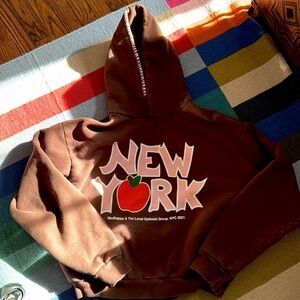 MADHAPPY limited edition NEW YORK Hoodie Sweatshirt size M